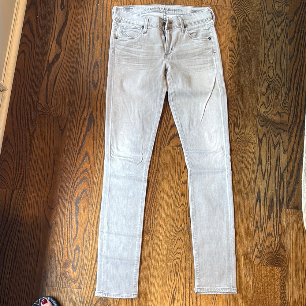 Citizens of Humanity Light Gray Jeans